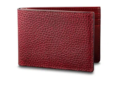 Bosca Roma Italia - Small Bifold Wallet Wallet Handbags Burgundy: One Size