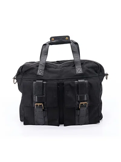 Pre-owned Bosca Weekender In Black