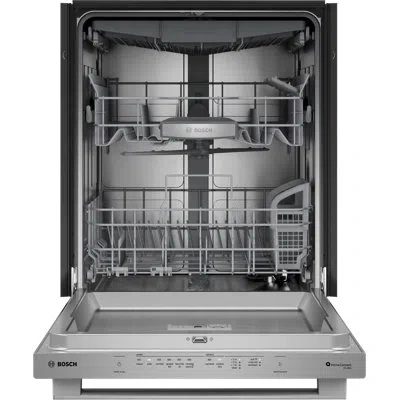 Bosch 24" Bar Handle 800 Series Dishwasher In Stainless Steel