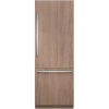 Bosch 30" Bottom Freezer Built-in Refrigerator, Custom Panel In Clear