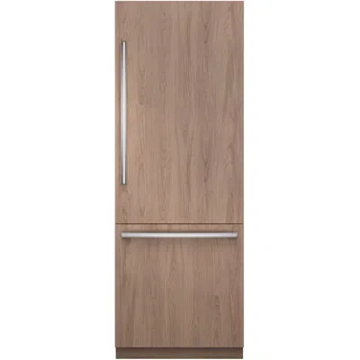 Bosch 30" Bottom Freezer Built-in Refrigerator, Custom Panel In Clear