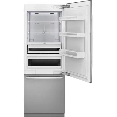 Bosch 30" Bottom Freezer Built-in Refrigerator, Stainless Steel
