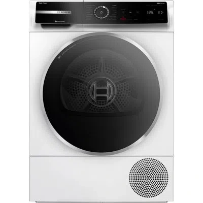 Bosch 500 Series Electric Ventless Dryer With Heat Pump 24 Inch In White