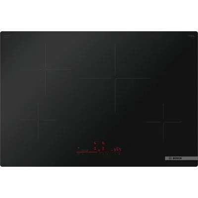 Bosch 500 Series Induction Cooktop 30'' Without Frame In Black
