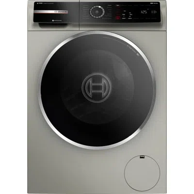 Bosch 800 Series 2.4-cu. Feet High Efficiency Stackable Steam Cycle Smart Front-load Washer ( Pearl Steel 