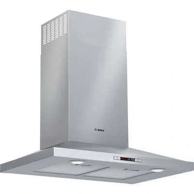 Bosch 800 Series 30" 300 Series 300 Cfm Convertible Wall Mount Range Hood In Stainless Steel