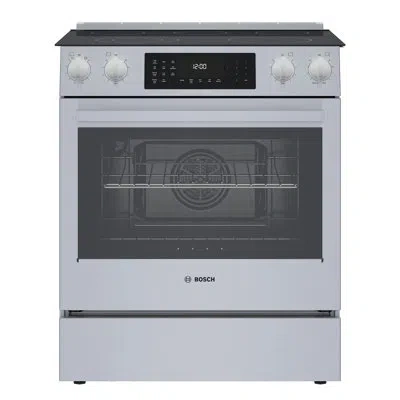 Bosch 800 Series 30" 4.6 Cu Ft. Slide-in Electric Range In Stainless Steel