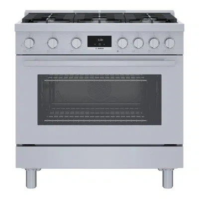 Bosch 800 Series 36" 3.5 Cu. Ft. Freestanding Gas Range In Stainless Steel