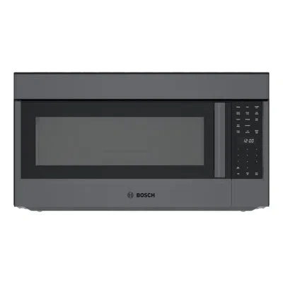 Bosch 800 Series, Over The Range Convection Microwave In Black Stainless In Stainless Steel