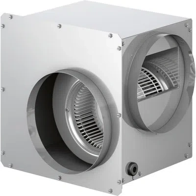 Bosch 800 Series Remote Universal Range Hood Blower In Silver