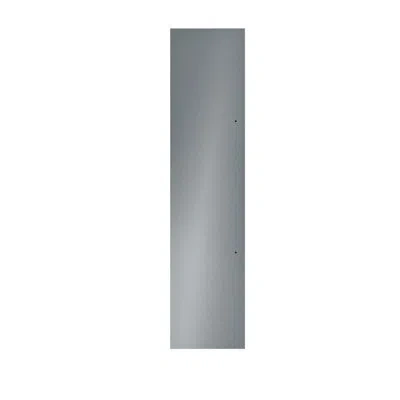 Bosch Accessory Series Refrigerator/freezer Door Panel In Gray
