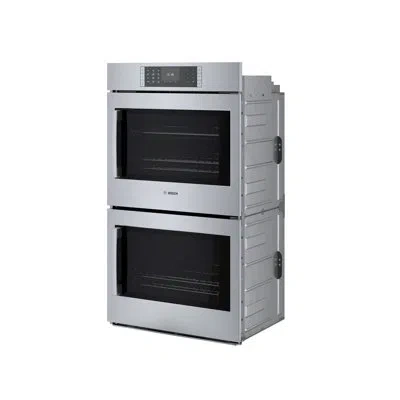 Bosch Benchmark Series 30" 9.2 Self-cleaning Convection Electric Double Wall Oven In Stainless Steel