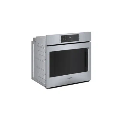 Bosch Benchmark Series 30" Self-cleaning Convection Electric Single Wall Oven In Stainless Steel