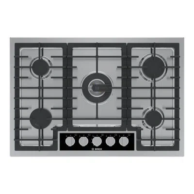 Bosch Benchmark Series Benchmark,30' Gas Cooktop,5 Burner,ss In Stainless Steel