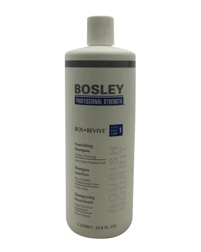 Bosley 33oz Bos Revive Nourishing Shampoo For Visibly Thinning Non Color-treated Hair In Transparent