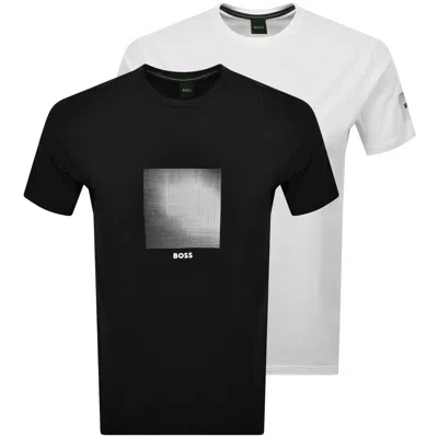 Boss Athleisure Boss 2 Pack T Shirts In Multi