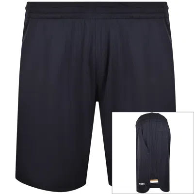 Boss Athleisure Boss Active Shorts Navy In Blue