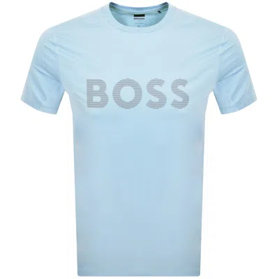 Boss Athleisure Boss Active T Shirt Light Pastel Blue