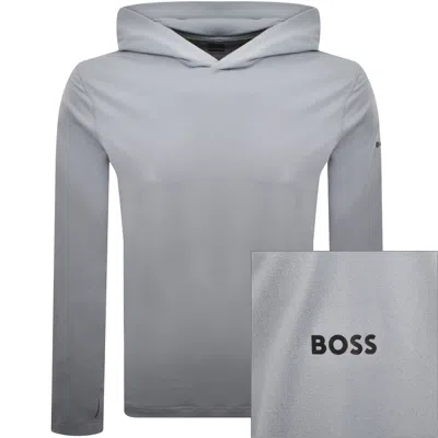 Boss Athleisure Boss Active Zip Hoodie Blue