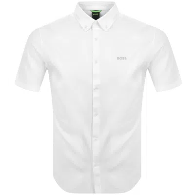 Boss Athleisure Boss B Motion Short Sleeve Shirt White
