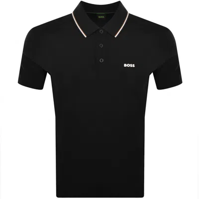 Boss Athleisure Boss Birdie Paule Polo T Shirt Black