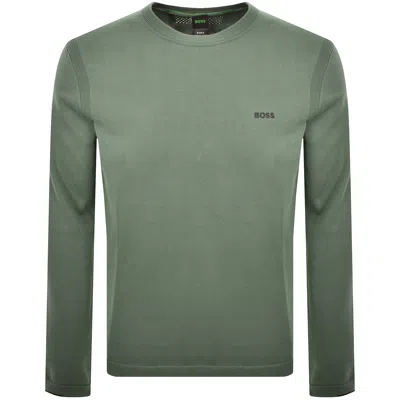 Boss Athleisure Boss Ever X Crew Neck Jumper Green
