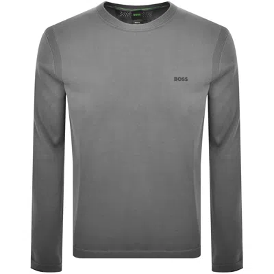 Boss Athleisure Boss Ever X Crew Neck Jumper Grey In Gray