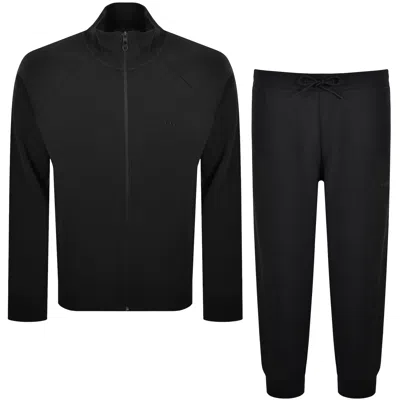 Boss Athleisure Boss Full Zip Tracksuit Set Black