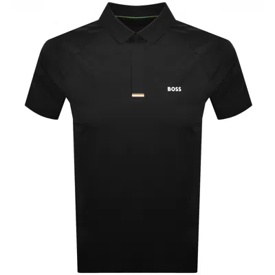 Boss Athleisure Boss Goc Paddytech Polo T Shirt Black