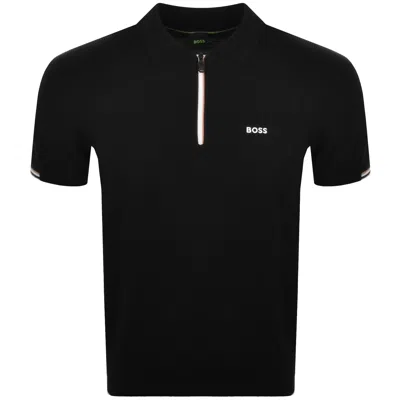 Boss Athleisure Boss Goc Perform Knit Polo Black