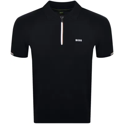 Boss Athleisure Boss Goc Perform Knit Polo Dark Blue