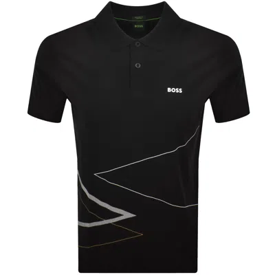Boss Athleisure Boss Goc Rank 3 Polo T Shirt Black