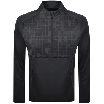 Boss Athleisure Boss Half Zip Sweatshirt Navy In Blue