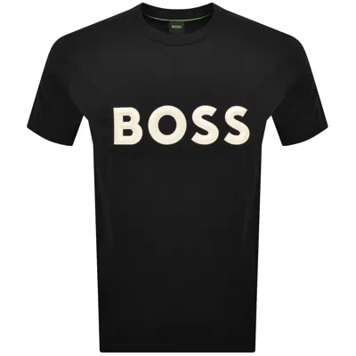 Boss Athleisure Boss Iconic Zone T Shirt Black