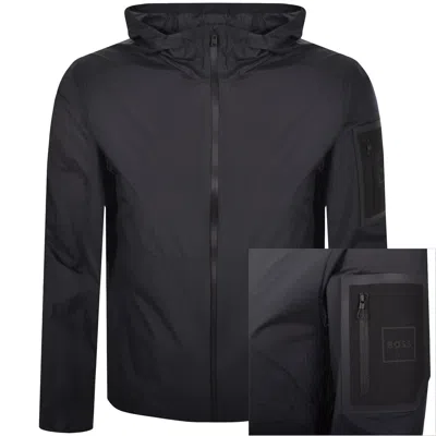 Boss Athleisure Boss J Airynix Jacket Navy In Black