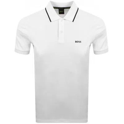 Boss Athleisure Boss Join Paddy Polo T Shirt White