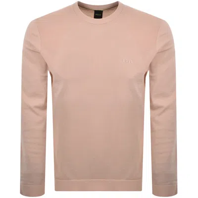 Boss Athleisure Boss Momentum Lite Jumper Light Pink