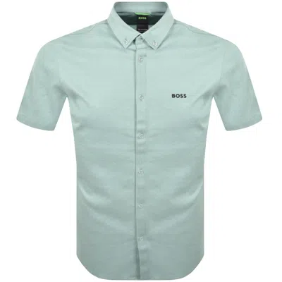 Boss Athleisure Boss Motion Short Sleeve Shirt Green