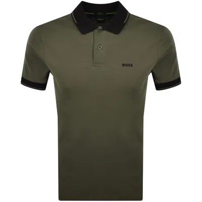 Boss Athleisure Boss Network Paule Polo T Shirt Green