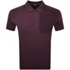 Boss Athleisure Boss Paddy Glamping Polo Red In Red