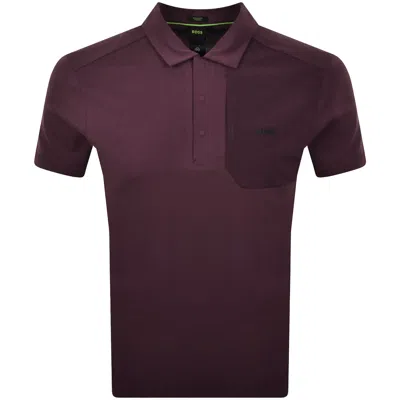 Boss Athleisure Boss Paddy Glamping Polo Red