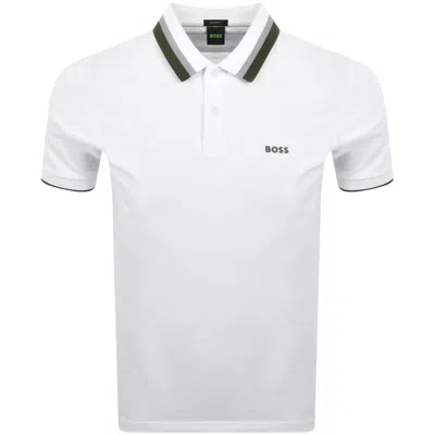 Boss Athleisure Boss Paddy Heritage Polo White