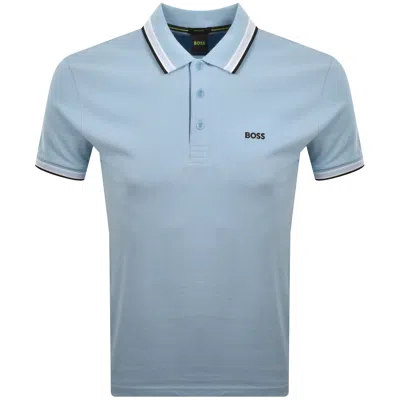 Boss Athleisure Boss Paddy Polo T Shirt Blue