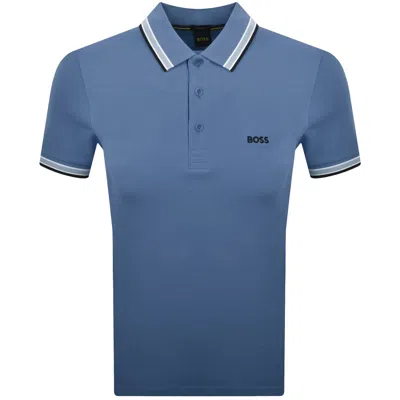 Boss Athleisure Boss Paddy Polo T Shirt Blue