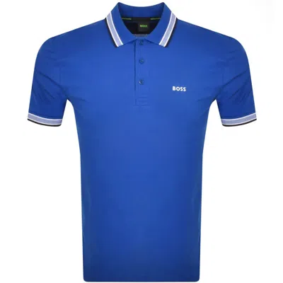 Boss Athleisure Boss Paddy Polo T Shirt Blue