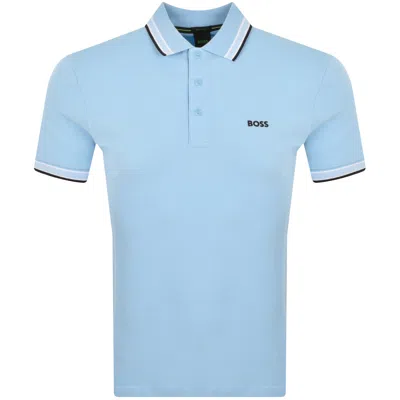 Boss Athleisure Boss Paddy Polo T Shirt Blue