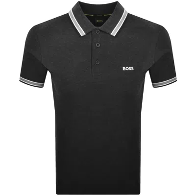 Boss Athleisure Boss Paddy Polo T Shirt Dark Grey