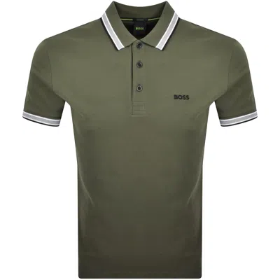 Boss Athleisure Boss Paddy Polo T Shirt Green
