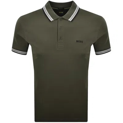 Boss Athleisure Boss Paddy Polo T Shirt Green