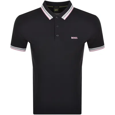 Boss Athleisure Boss Paddy Polo T Shirt Navy